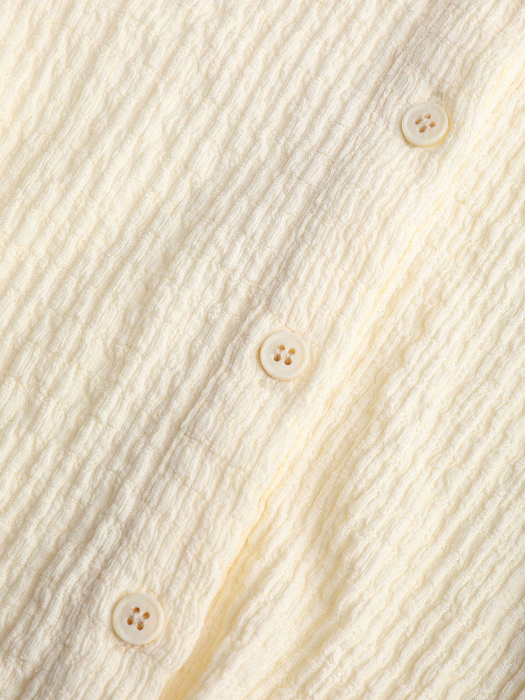 Texture Solid Bell Sleeve Crop Shirt