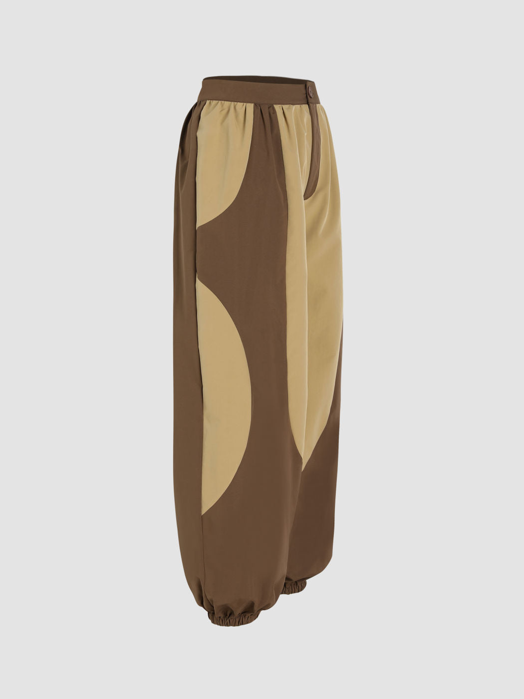 Woven Patchy Jogger Pants