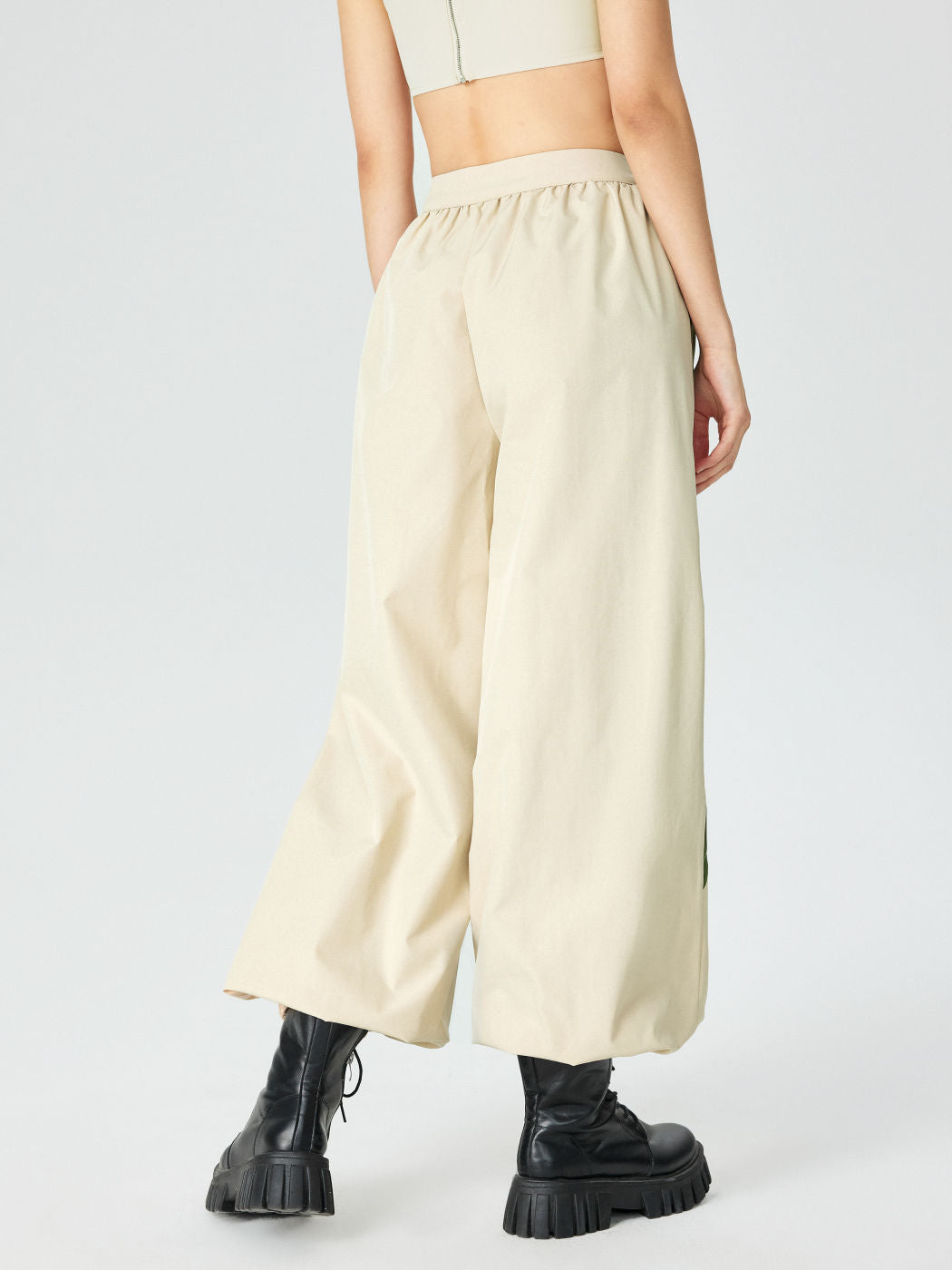 Woven Patchy Jogger Pants