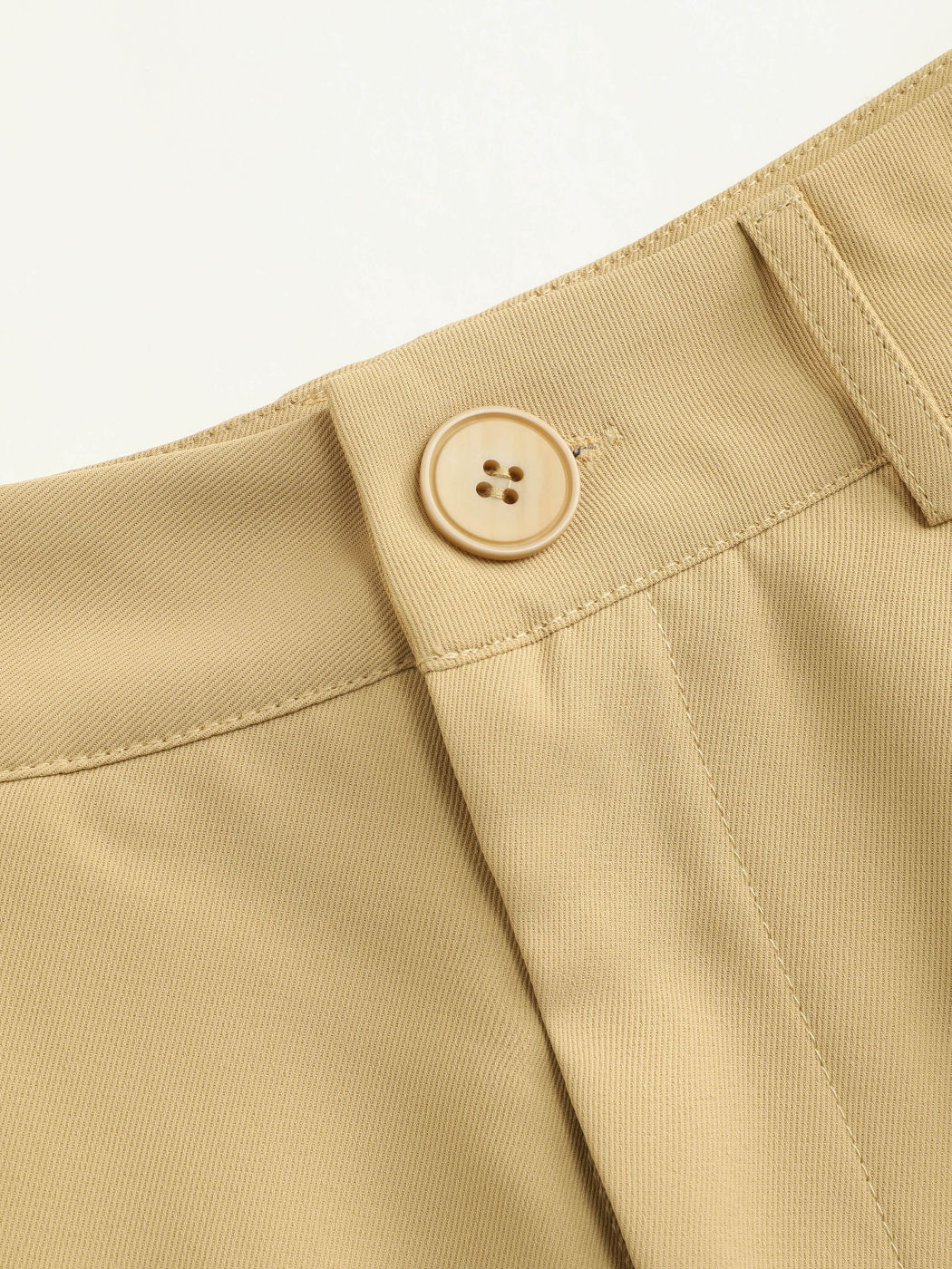 Pleated Wide Leg Trousers