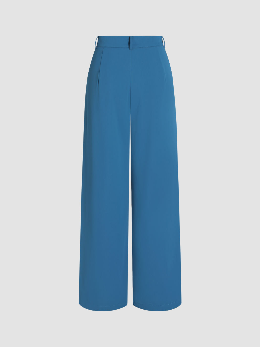 Pleated Wide Leg Trousers