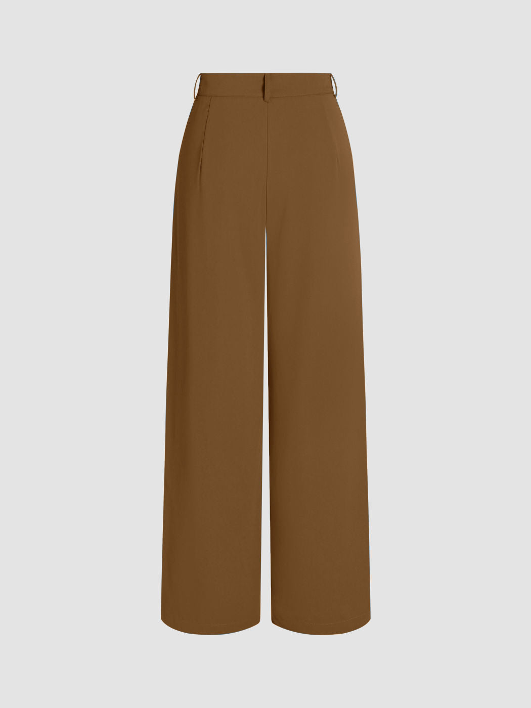 Pleated Wide Leg Trousers