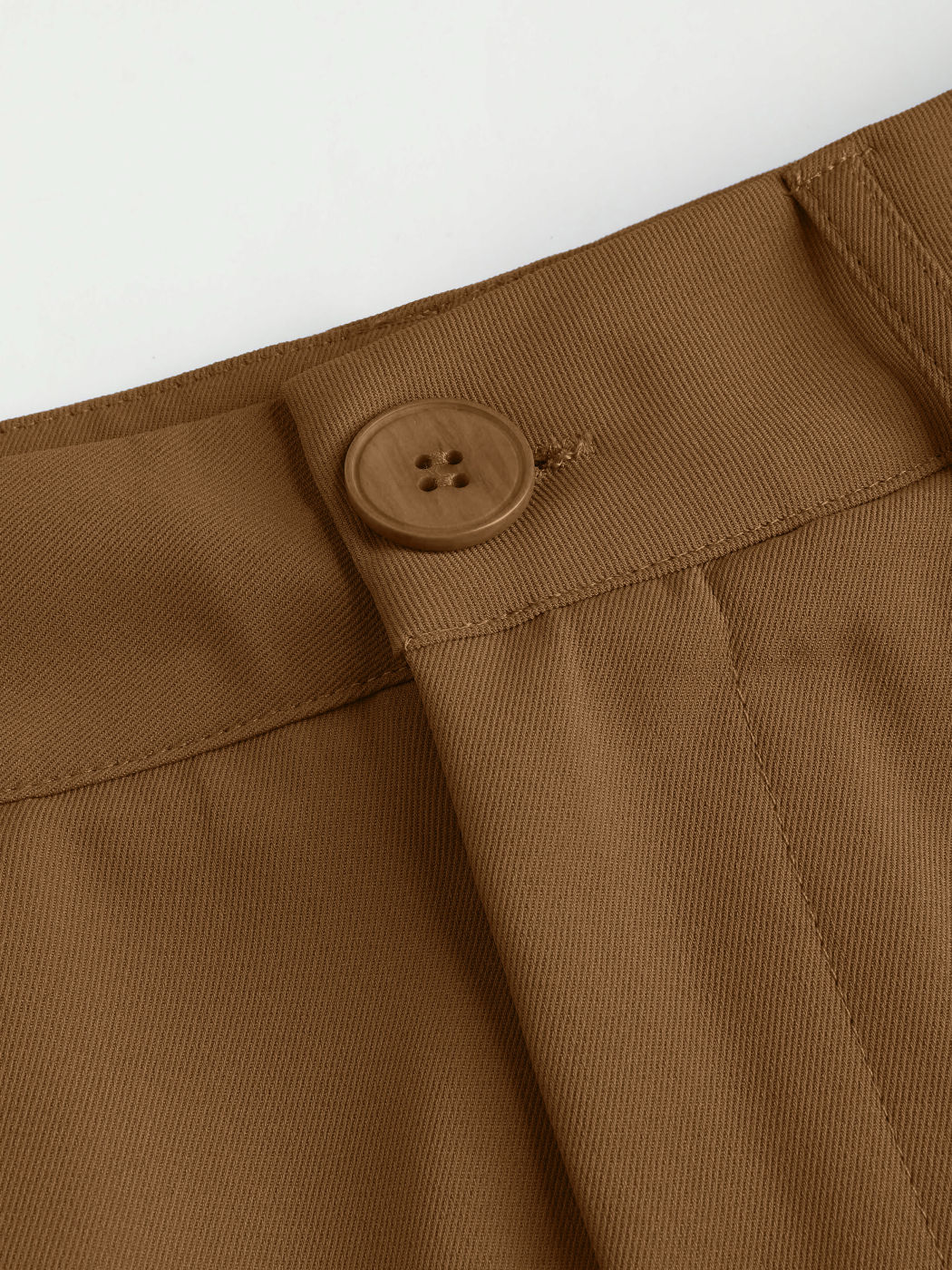 Pleated Wide Leg Trousers
