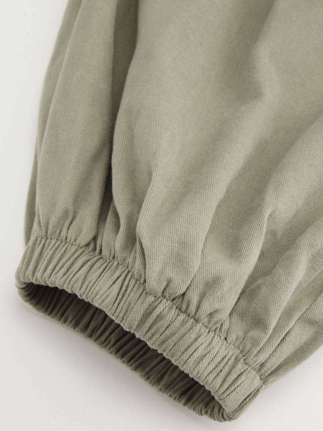 Mid Rise Solid Button Joggers