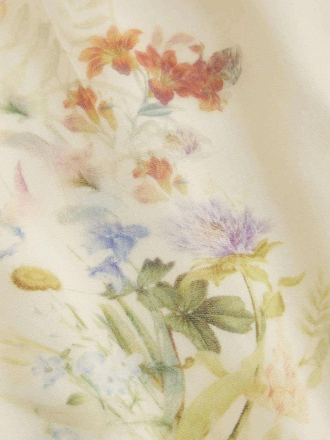 Square Neck Floral Shirred Midi Dress