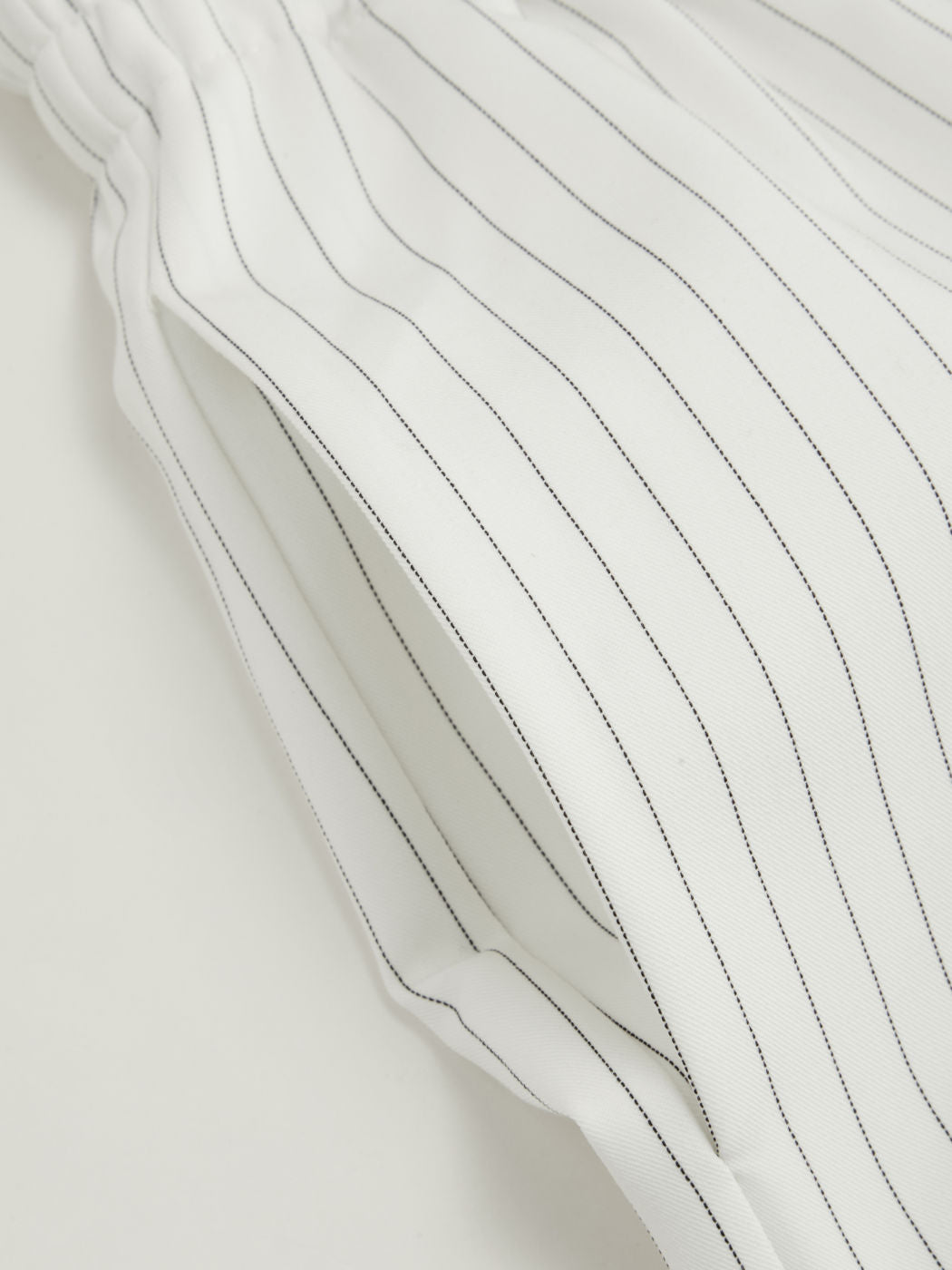 Mid Rise Stripe Elastic Waist Knotted Jogger Sweatpants