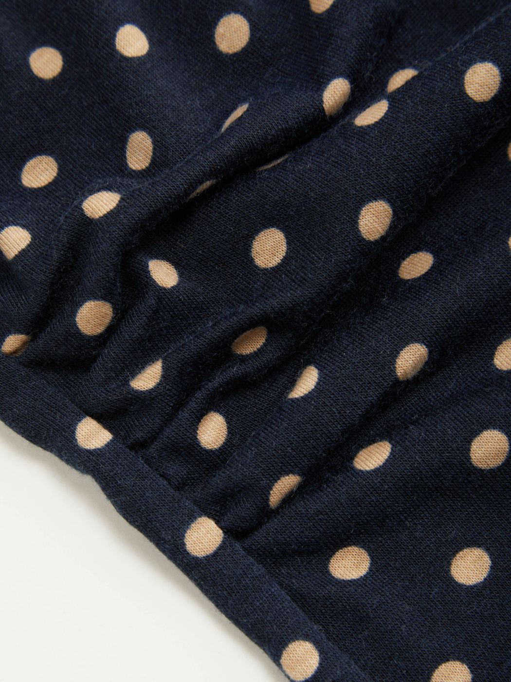 V-neck Halter Polka Dot Bowknot Ruched Tank Top