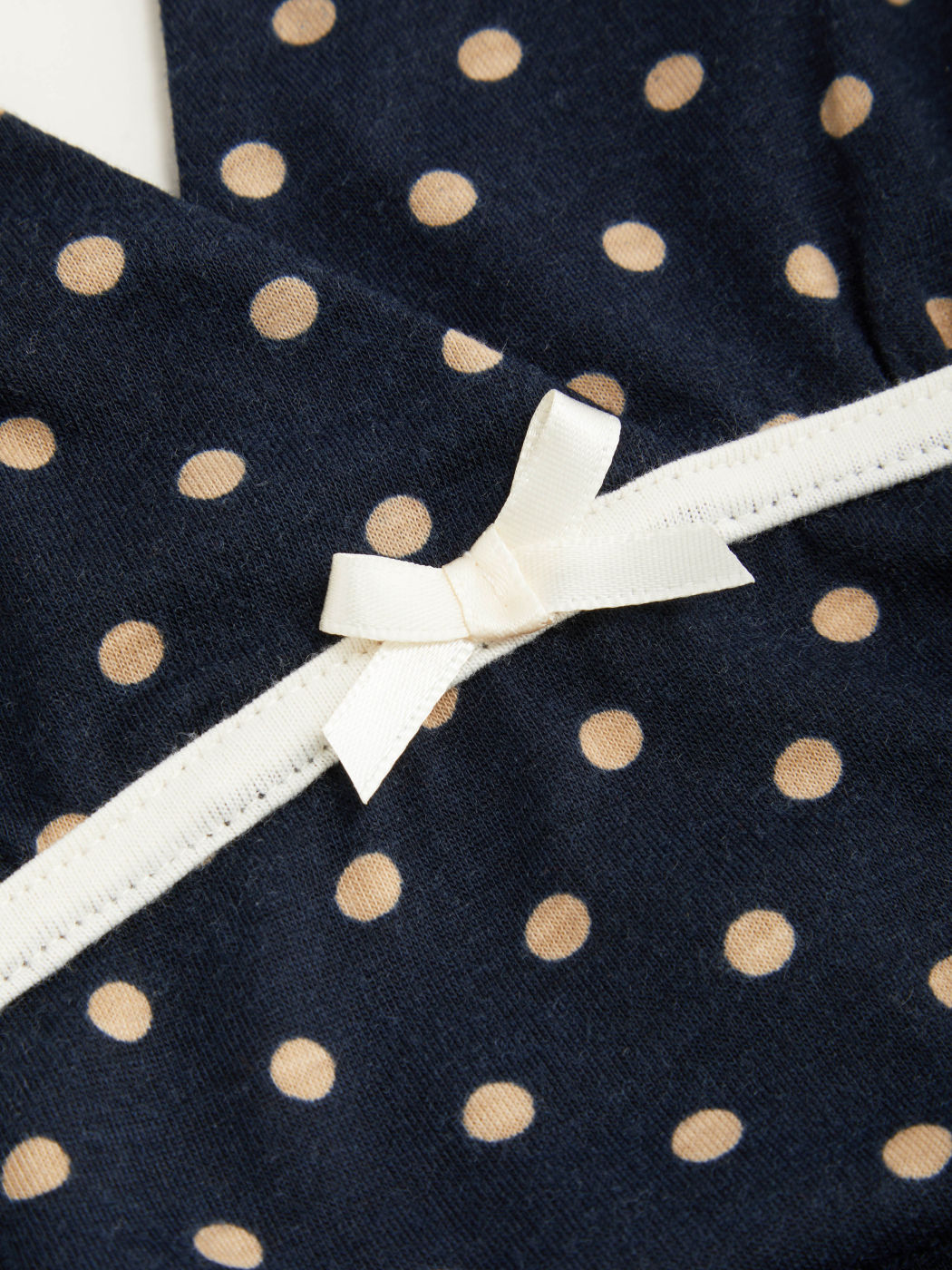 V-neck Halter Polka Dot Bowknot Ruched Tank Top