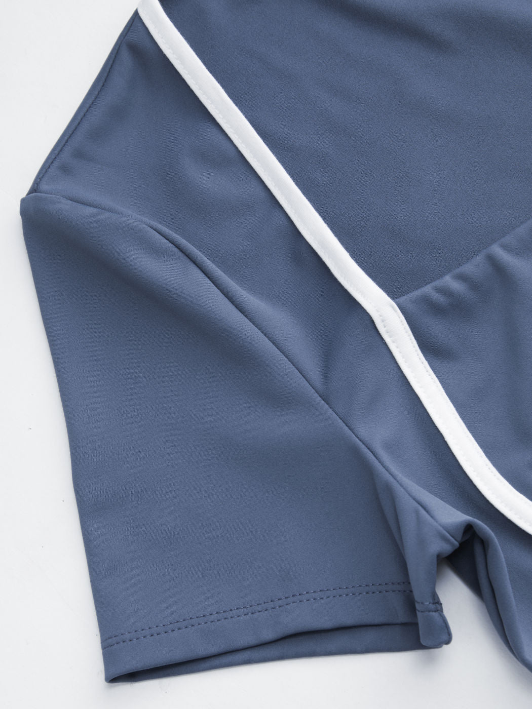 Square Neck Contrasting Binding Tee