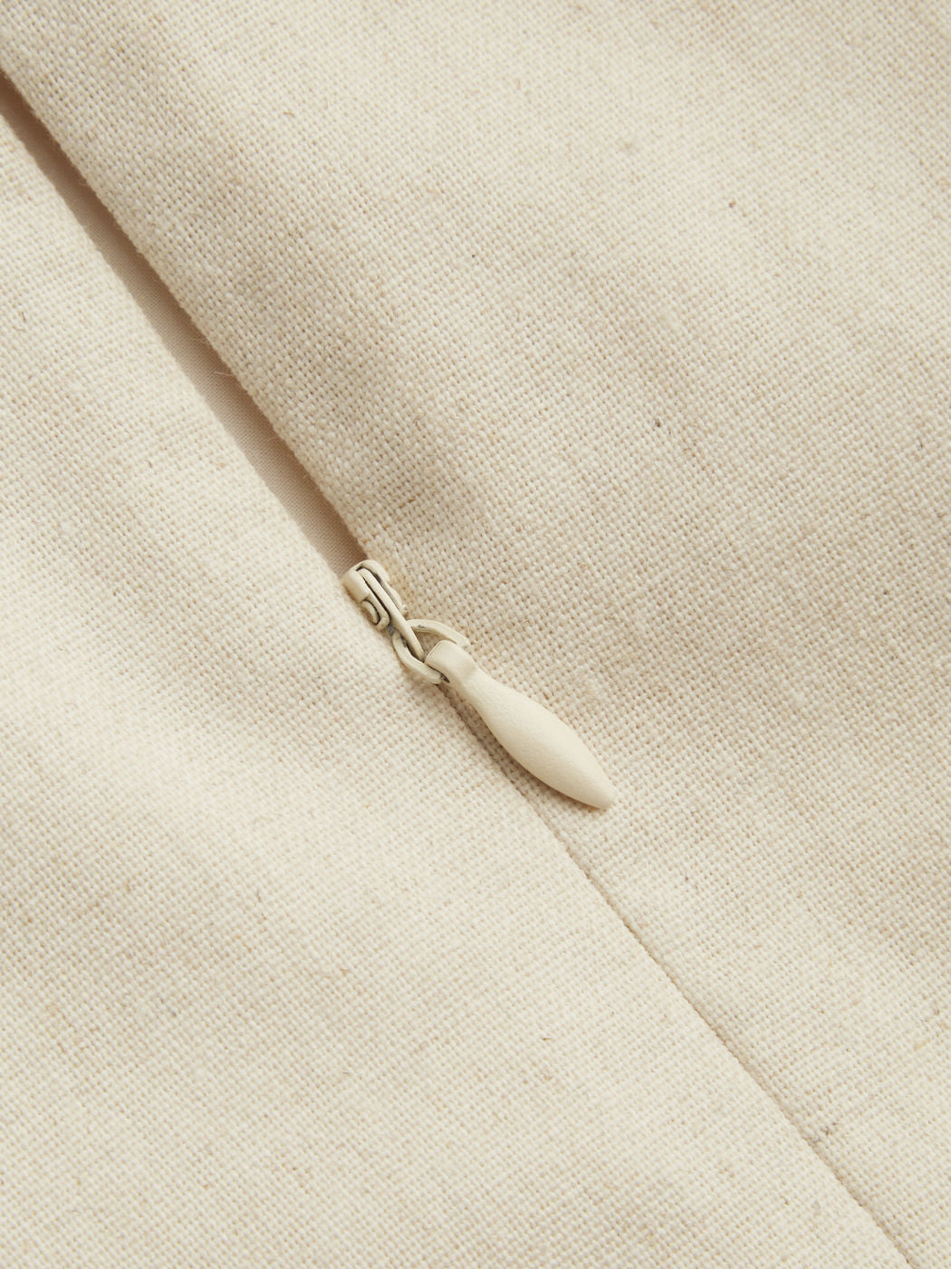 Linen-blend Cut Out Mini Dress