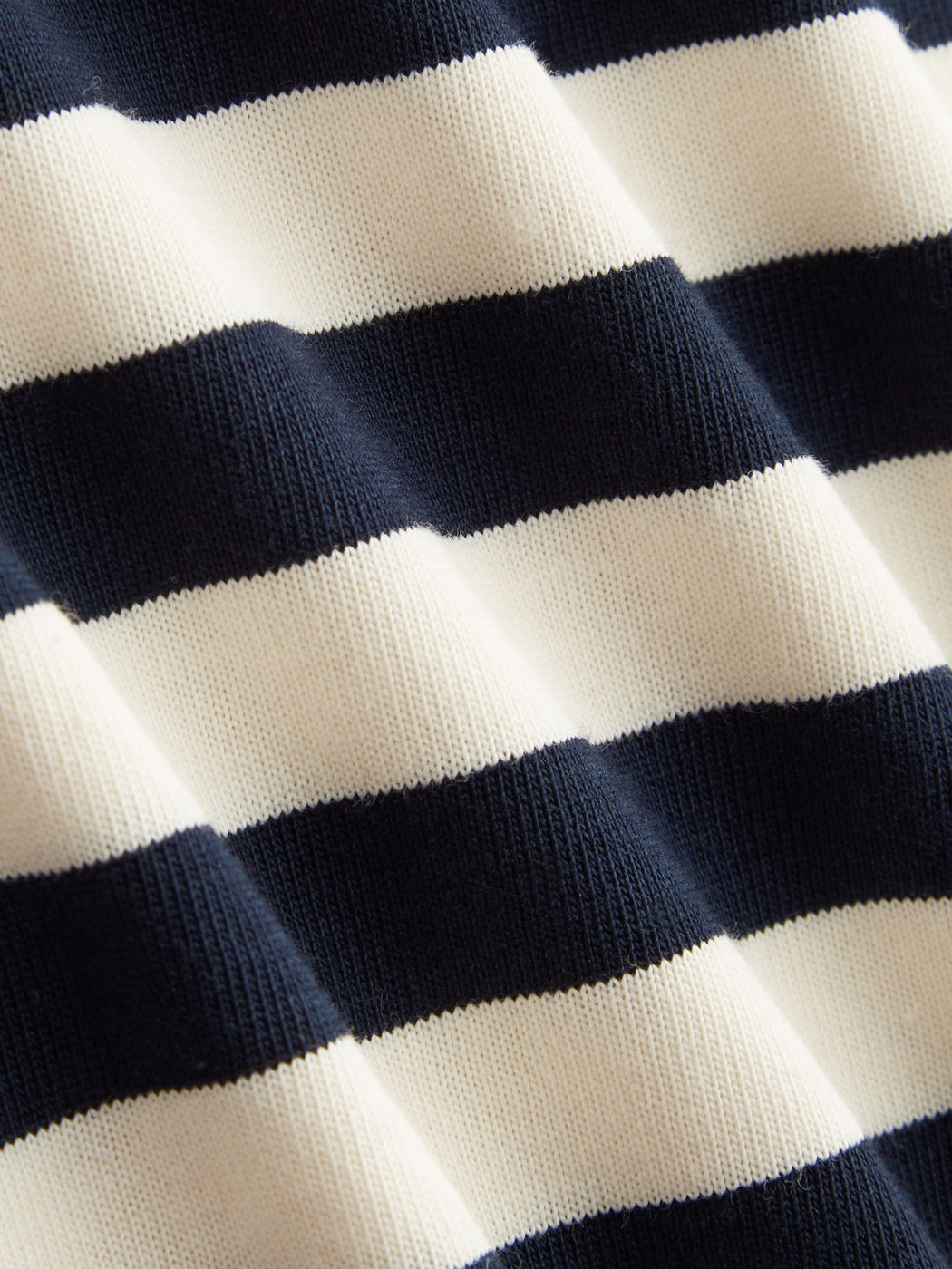 Oversized Cotton-blend Stripe Tee
