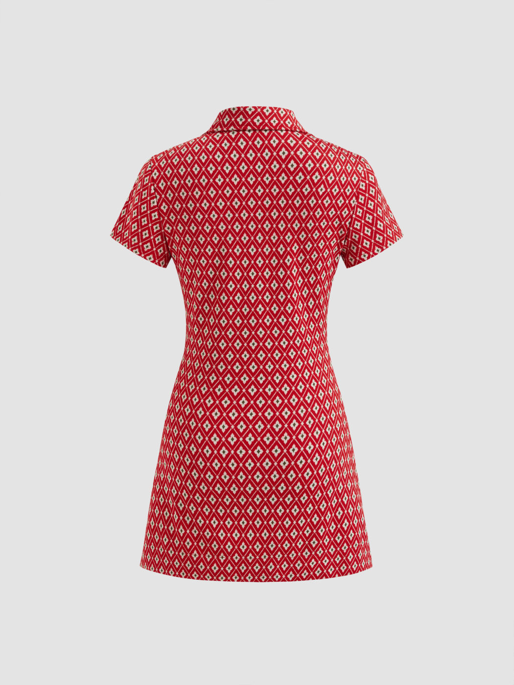 Polo Geometric Mini Dress