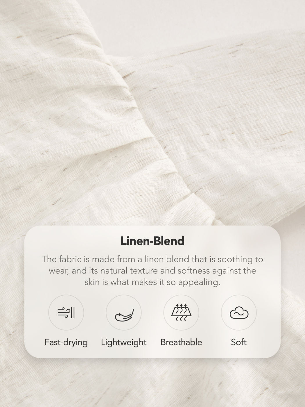 Linen-blend Boat Neck Solid Knotted Backless Mini Dress