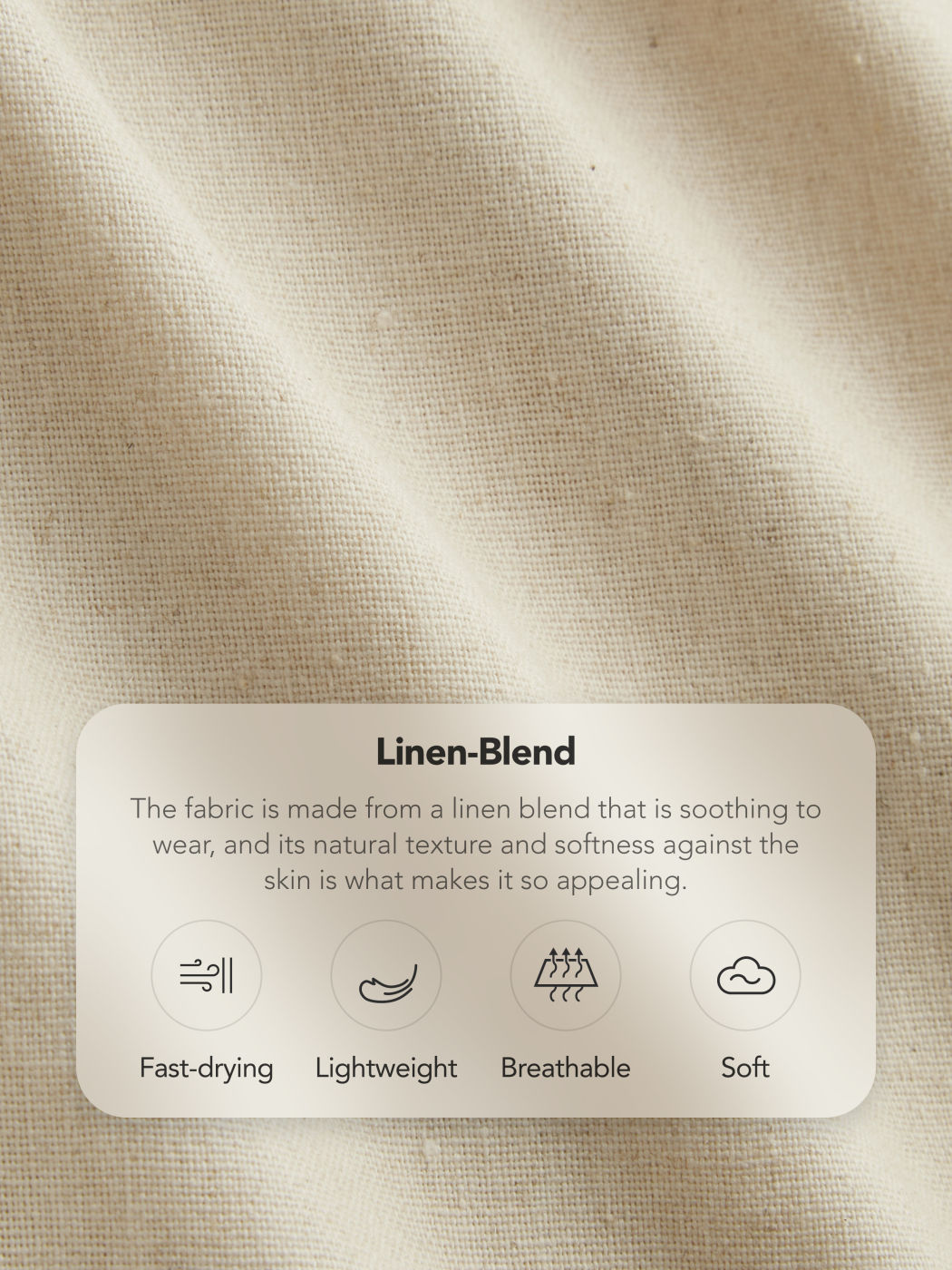 Linen-blend Cut Out Mini Dress