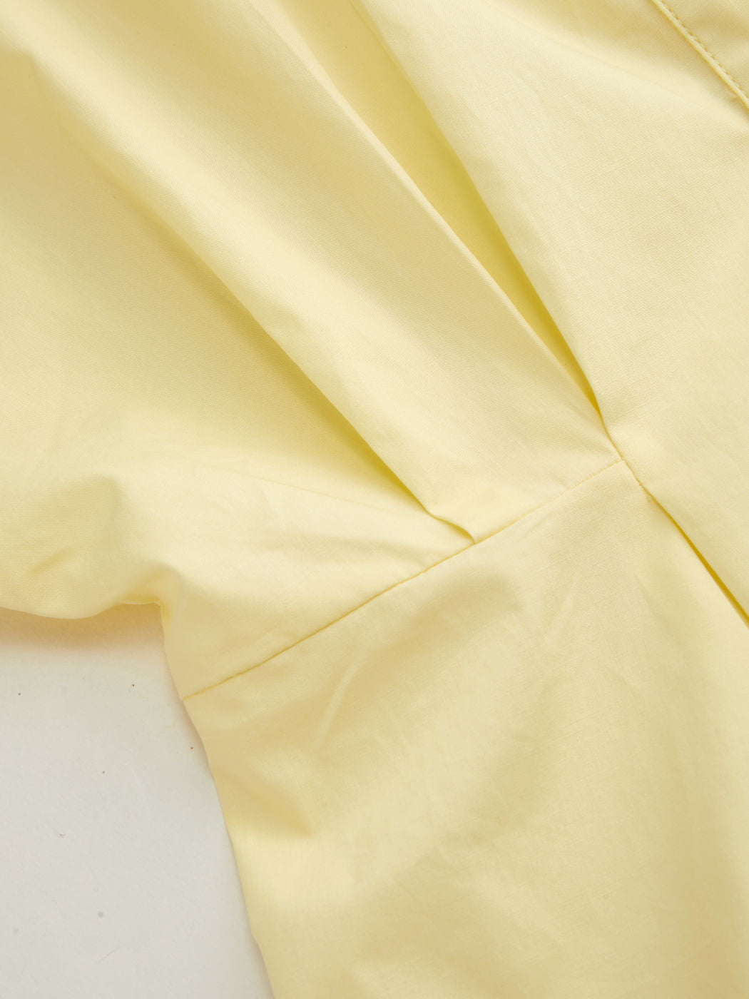 100% Cotton Ruched Cinched Waist Split Shirt